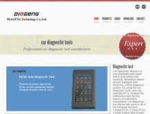 Tablet Screenshot of diageng.com